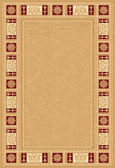 IZMIR 1 Бежевый Классический ковёр в восточном стиле, наиболее популярный дизайн на сегодняшний день. Ковер Российский Измир.Высота ворса 12 мм.Состав Хитсэт 100%.Вес м2: 2500 г.
Цена за м2: