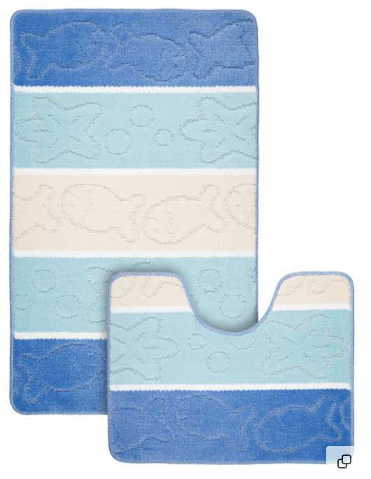 Набор ковриков для ванной Classic №83 Материал: Полипропилен
Размеры:   60*100 и 50*60
Страна:     Турция