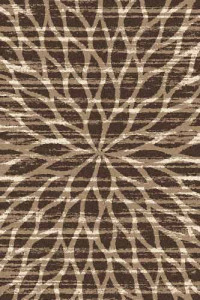 Прямоугольный ковер PLATINUM T626 BROWN-D.BEIGE