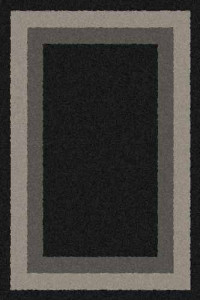 Прямоугольный ковер PLATINUM T643 BLACK