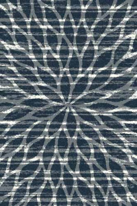 Прямоугольный ковер PLATINUM T626 NAVY-BLUE