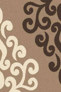 Прямоугольный ковер PLATINUM T628 D.BEIGE