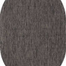 Ковёр VEGAS-S008-D-GRAY-BLACK-OVAL