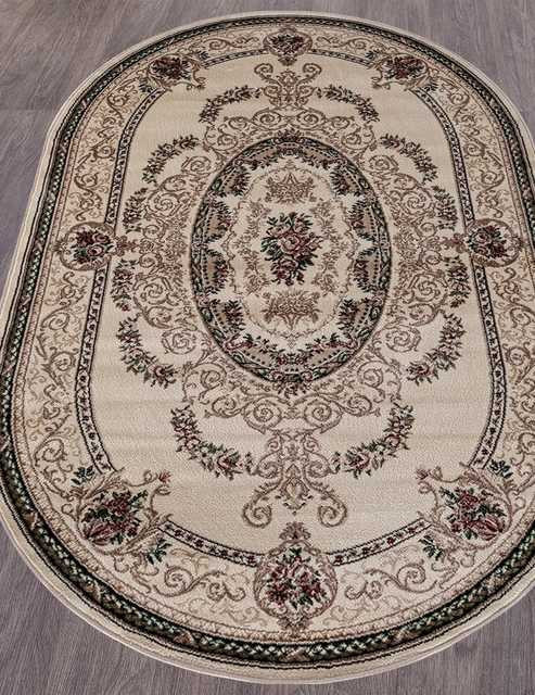 Ковёр COLIZEY-D058-CREAM-OVAL Российский Ковёр Колизей.
Цена указана за 1 кв/метр.