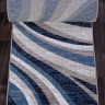 Дорожка ковровая (тканная) Diana 15 серо-синий