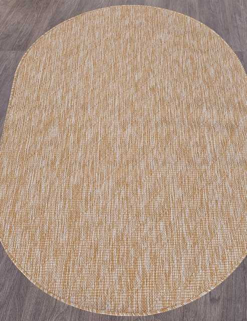 Ковёр VEGAS-S112-BEIGE-OVAL Российский Ковёр Циновка Вегас.Цена указана за 1 кв/метр.